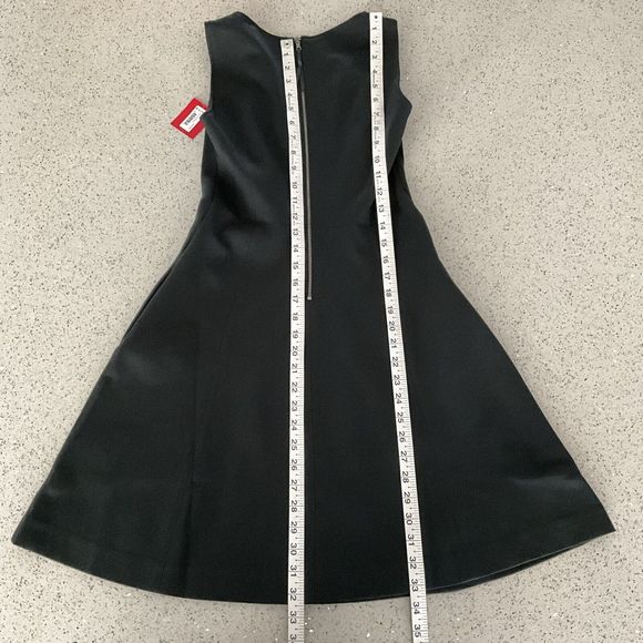 NWT SPANX The Perfect Fit & Flare Sleeveless Dress Black XS Stretch - Picture 7 of 12